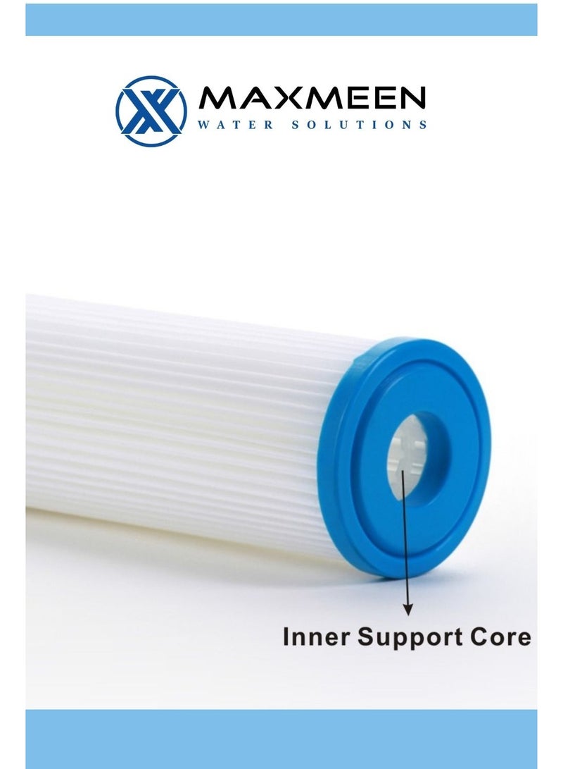 ماكسمين غيار فلتر مياه شرائح ورقية 20 إنش من Maxmeen Water ( شمعة فلتر ) - Image 3
