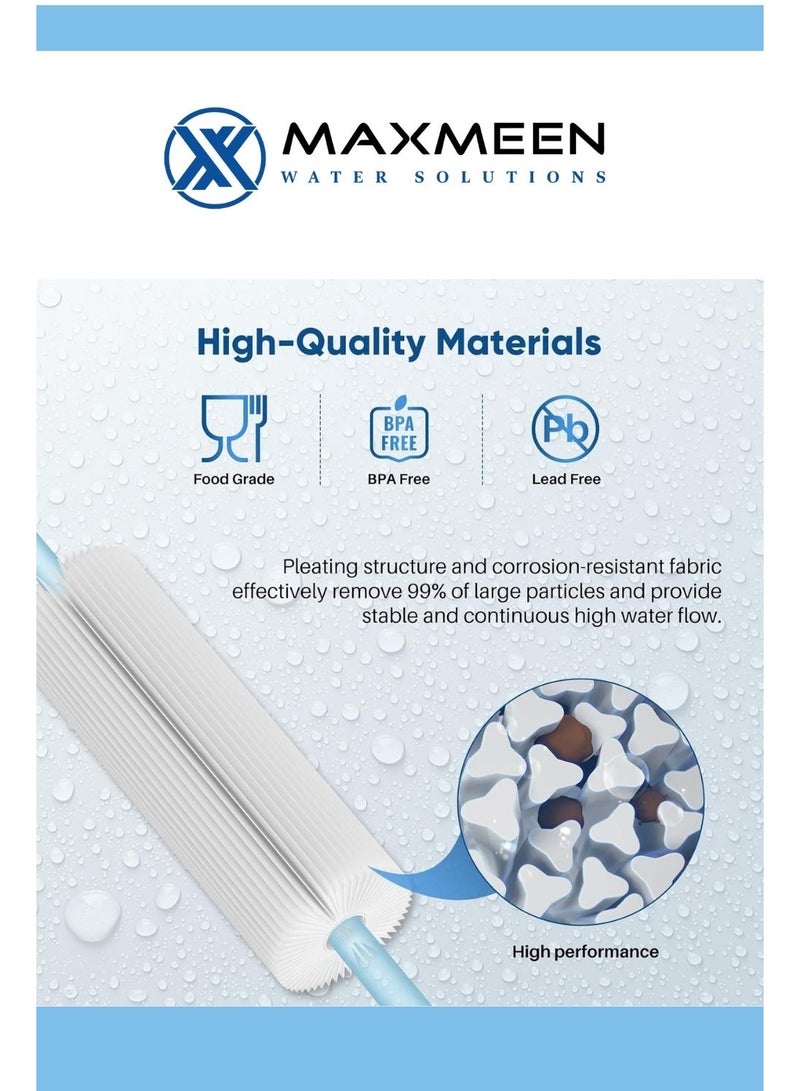ماكسمين غيار فلتر مياه شرائح ورقية 20 إنش من Maxmeen Water ( شمعة فلتر ) - Image 4