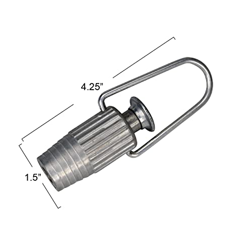Household Essentials Clothesline Tightener, Silver - Image 2
