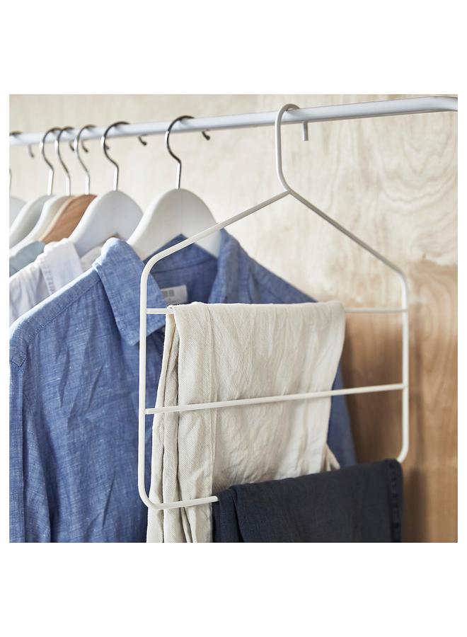 erorex Trouser/skirt hanger, white - Image 3