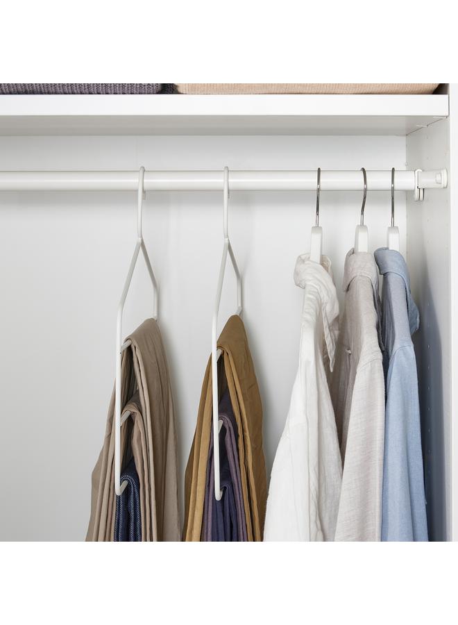 erorex Trouser/skirt hanger, white - Image 5