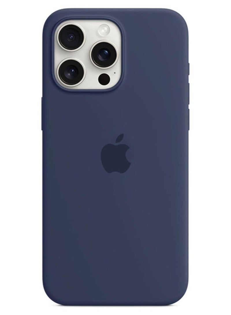 ميدا جراب سيليكون لموبايل ايفون 15 برو ماكس - 6.7 انش حماية كامل الجسم بملمس ناعم حريري غطاء مضاد للصدمات - Image 1