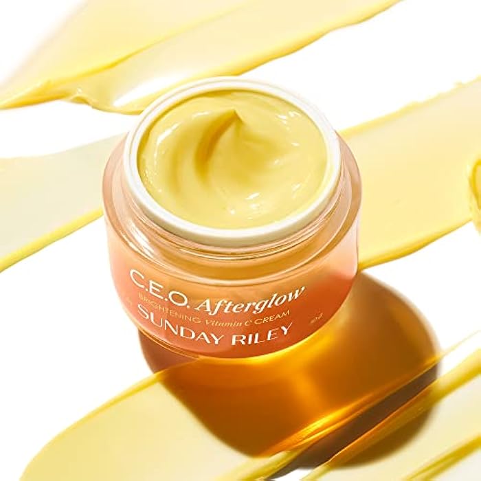 Sunday Riley C.E.O. Afterglow Brightening Vitamin C Cream Face Moisturizer - Image 2