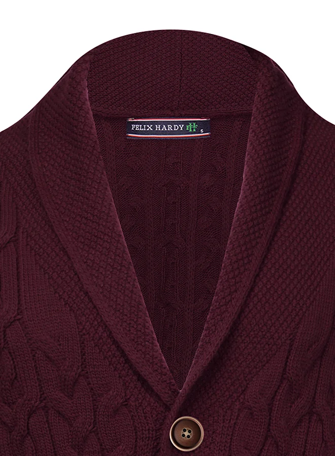 FELIX HARDY Buttoned Cardigan