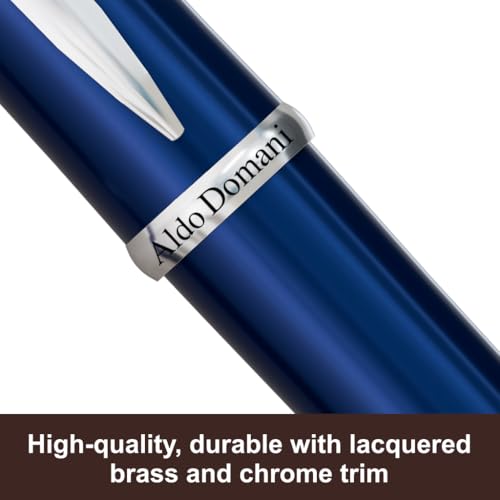 Monteverde USA Aldo Domani Ballpoint Pen - Blue, Italian-Inspired Luxury, Smooth Writing - Image 3