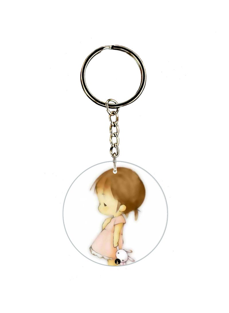 RKN Cartoon Printed Keychain