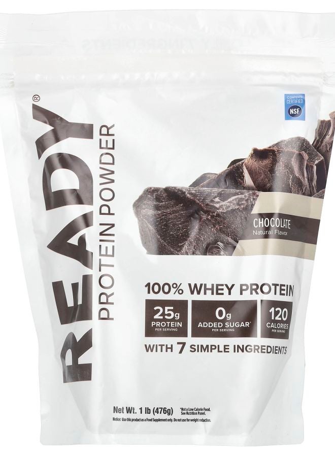 100% Whey Protein Powder Chocolate 1 lb (476 g)