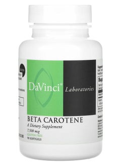 DaVinci Laboratories of Vermont Beta Carotene 7500 mcg 90 Softgles 