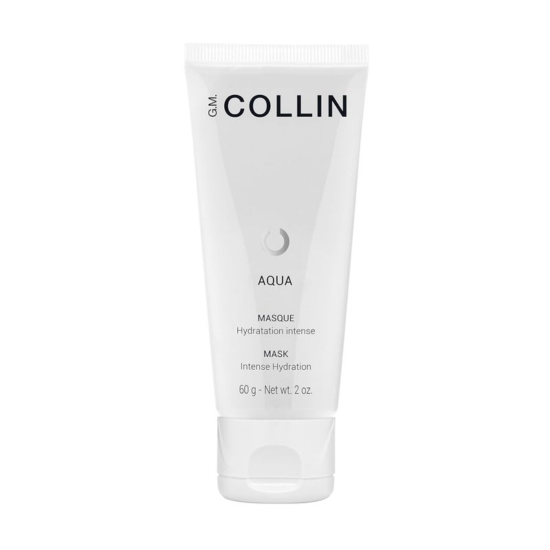 GM COLLIN Aqua Mask  Hydrating Facial Mask with Moisturizing Jelly Texture  Visibly Smoothes and Restores Suppleness