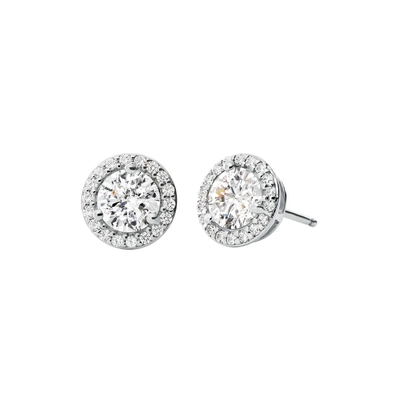 Michael Kors Monogram Stud Earrings