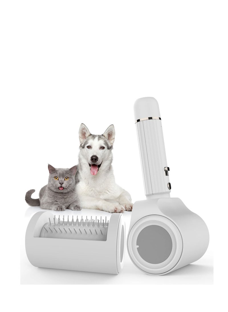 Excefore Electric Pet Brush, Dog brush, Cat brush,For Long Hair, Curly Hair, Dog Cat Matted Fur Knots Tangles Remover Grooming Brush, Professional Pet Hair Detangler Brush Dematting Tool - Image 1