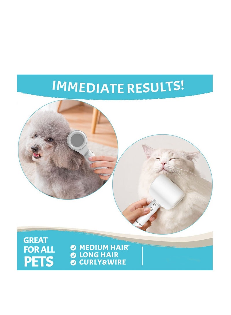 Excefore Electric Pet Brush, Dog brush, Cat brush,For Long Hair, Curly Hair, Dog Cat Matted Fur Knots Tangles Remover Grooming Brush, Professional Pet Hair Detangler Brush Dematting Tool - Image 3