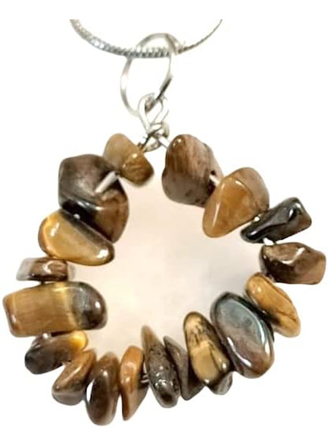Tiger Eye Pendant Necklace - Image 1