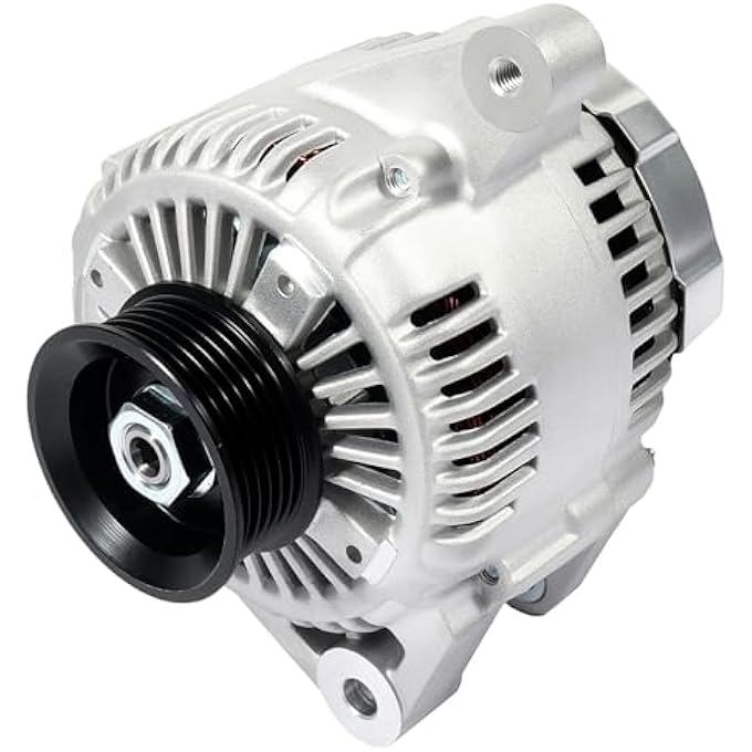 ASAPE 13844 High Output Replacement New Alternator Fit for 2001-2003 for Toyota Highlander 3.0L 1999-2003 for Lexus RX300 3.0L, Replace OE AND0184 101211-7840 102211-0590 102211-0840 - Image 1