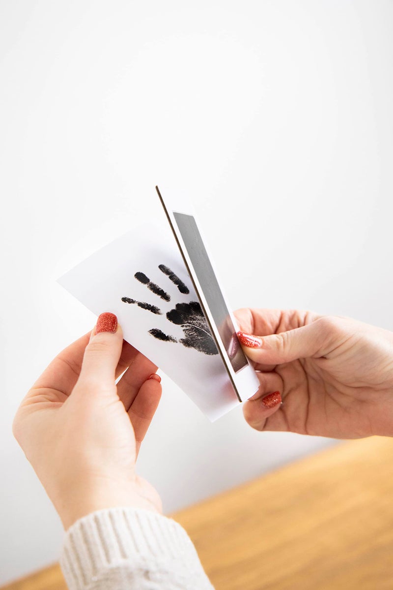 Tiny Ideas You are My Sunshine Baby Prints Collage Keepsake Frame with Included Ink Pad, Newborn Handprint and Footprint Maker, Baby Pictures, Nursery Decor - Image 5