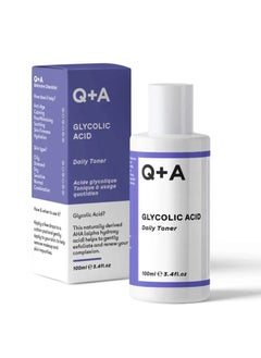 Q+A Glycolic Acid Toner To Exfoliate And Renew Skin Cells - 100 Ml  - Image 1