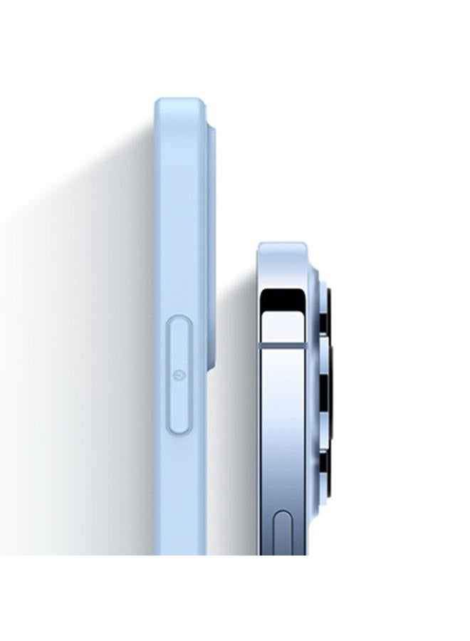 S-TOP Case For iPhone 12 CD Texture MagSafe Liquid Silicone Phone Case - Image 4