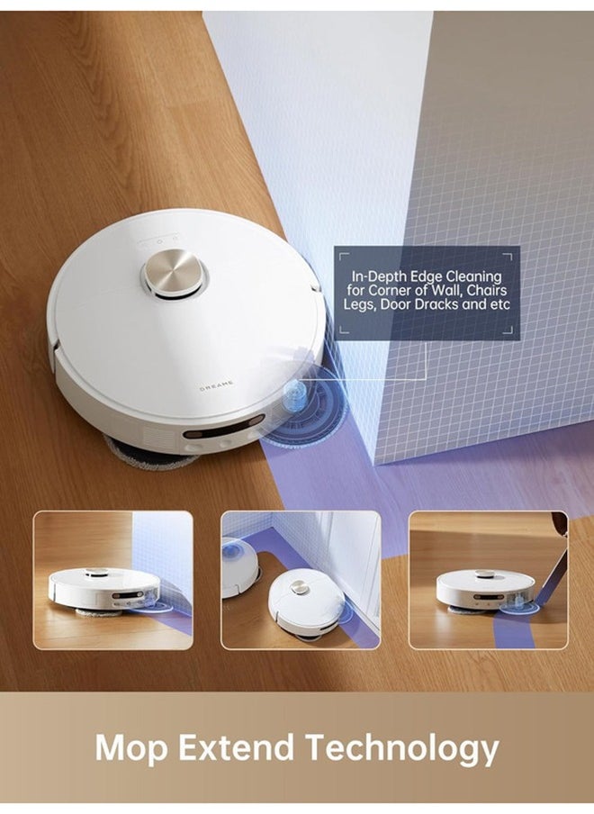 Dreame - Robotic Vacuum Cleaner DreameBot L10s Pro Ultra Heat,Mop Extend, 7000Pa Suction, Auto Robot Care and Maintenance, Smart Obstacle Avoidance, Work with Alexa/Google Home/Siri, Ideal for Hair, Carpets - Image 1