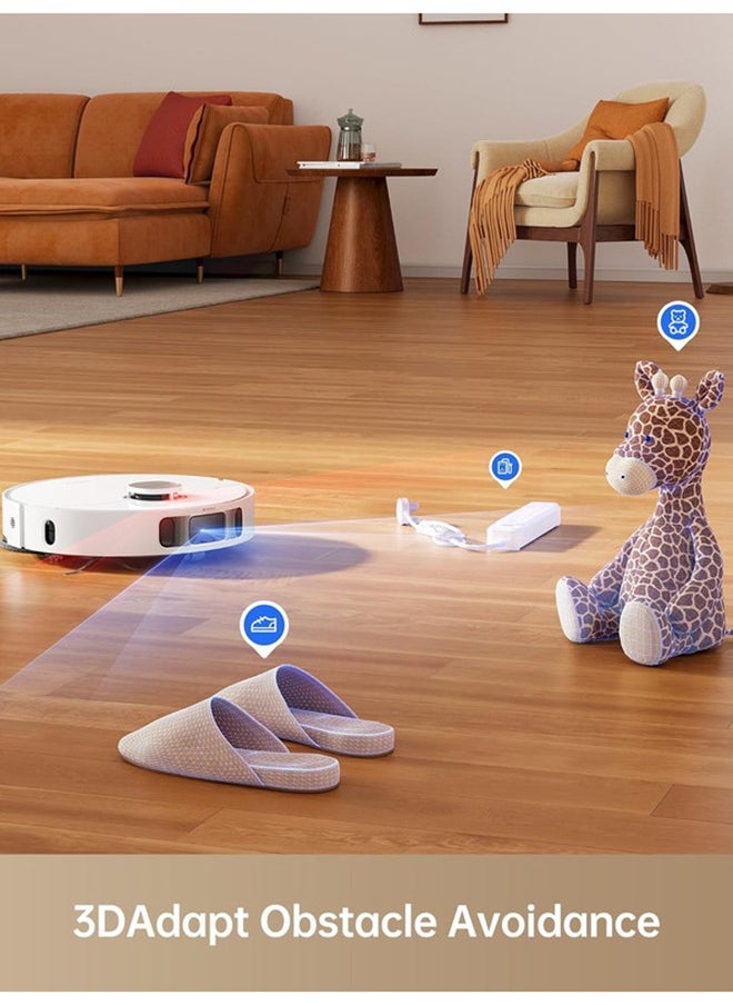 Dreame - Robotic Vacuum Cleaner DreameBot L10s Pro Ultra Heat,Mop Extend, 7000Pa Suction, Auto Robot Care and Maintenance, Smart Obstacle Avoidance, Work with Alexa/Google Home/Siri, Ideal for Hair, Carpets - Image 1