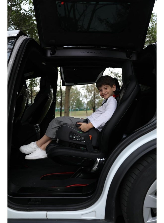 مقعد معزز I-Size للسيارة مع ISOFIX، 125-150 سم - Image 2