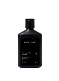 Blind Barber Blind Barber Lemongrass Tea Minty Scent Mens SulfateFree Deep Cleansing Hair Thickening Shampoo  Hair Wash Removes BuildUp 12 Oz 