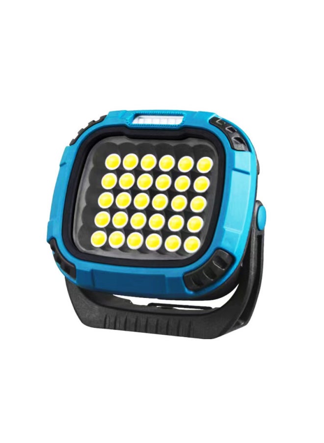 Generic COB Bottom Magnet Repair Emergency Work Light Lighting Strong Light Searchlight Outdoor Multifunctional Camping Tent Light-Color:W893  - Image 1