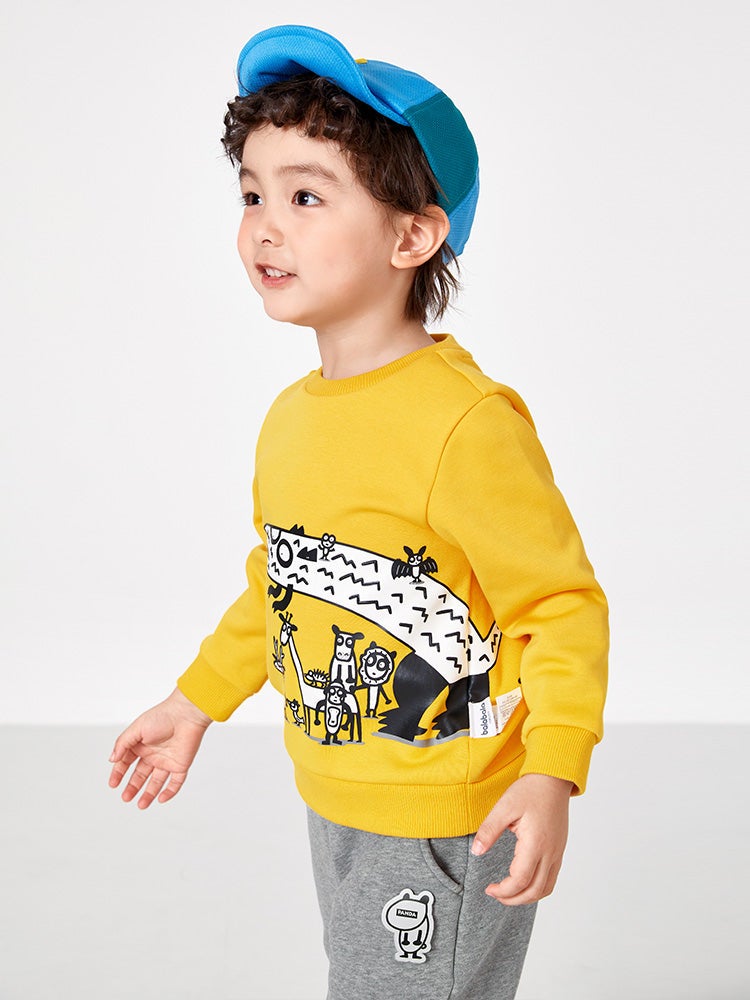 بالابالا سويت شيرت بطبع للأولاد - Image 3