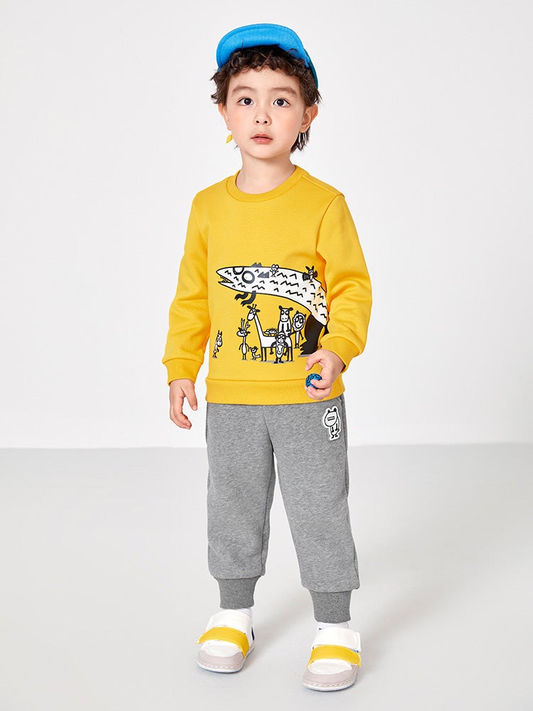 بالابالا سويت شيرت بطبع للأولاد - Image 4