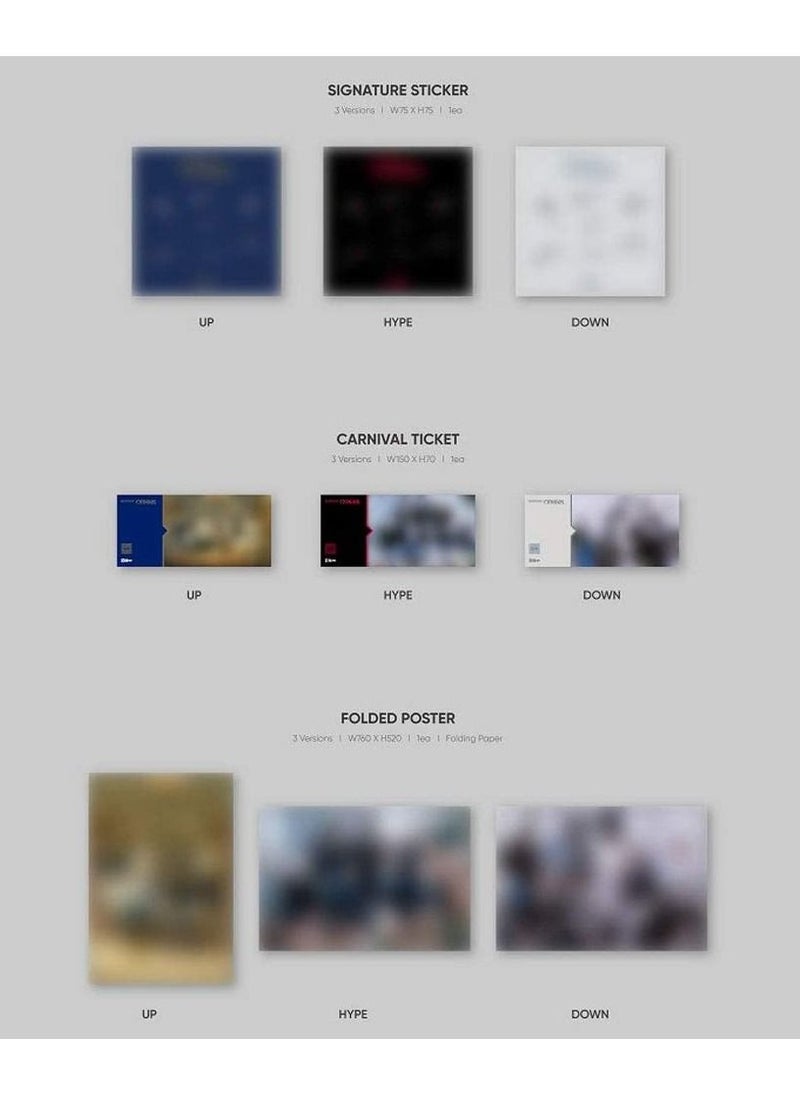Belift Lab - Enhypen 2nd Mini Album Border Carnival K Pop CD Up Version - Image 1