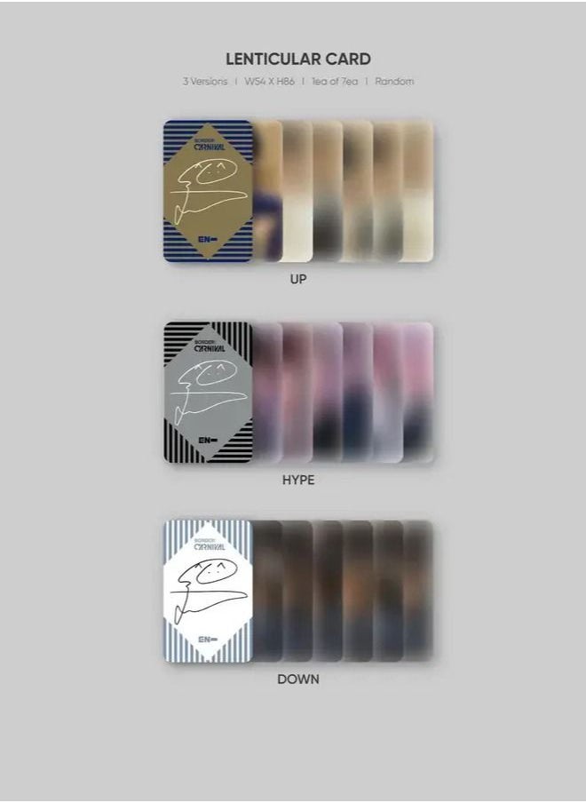 Belift Lab - Enhypen 2nd Mini Album Border Carnival K Pop CD Up Version - Image 1