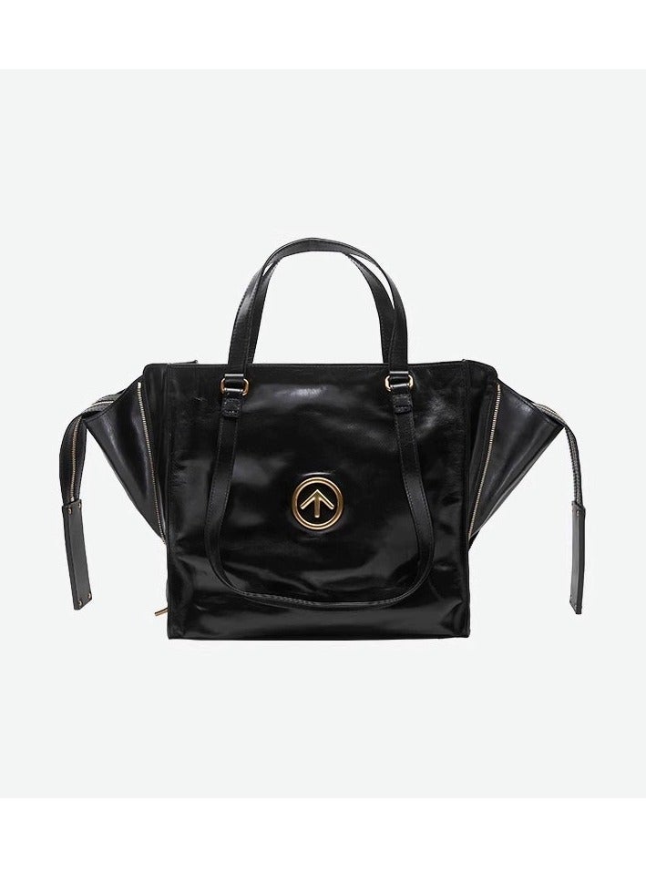 GT GROTTO Large Capacity Tote Tote Bag Retro Underarm Tote Bag - Image 1