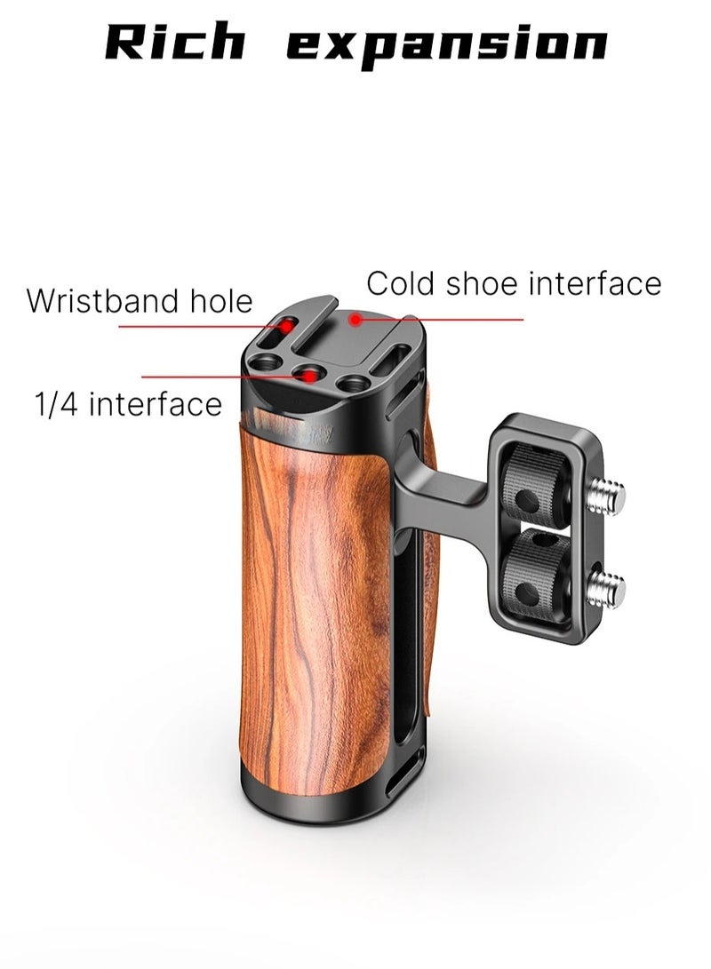 AROAQ Camera Rabbit Cage Universal Wooden Side Handle Multifunctional Carrying Handle Photography Rabbit Cage expansion accessories - Image 4