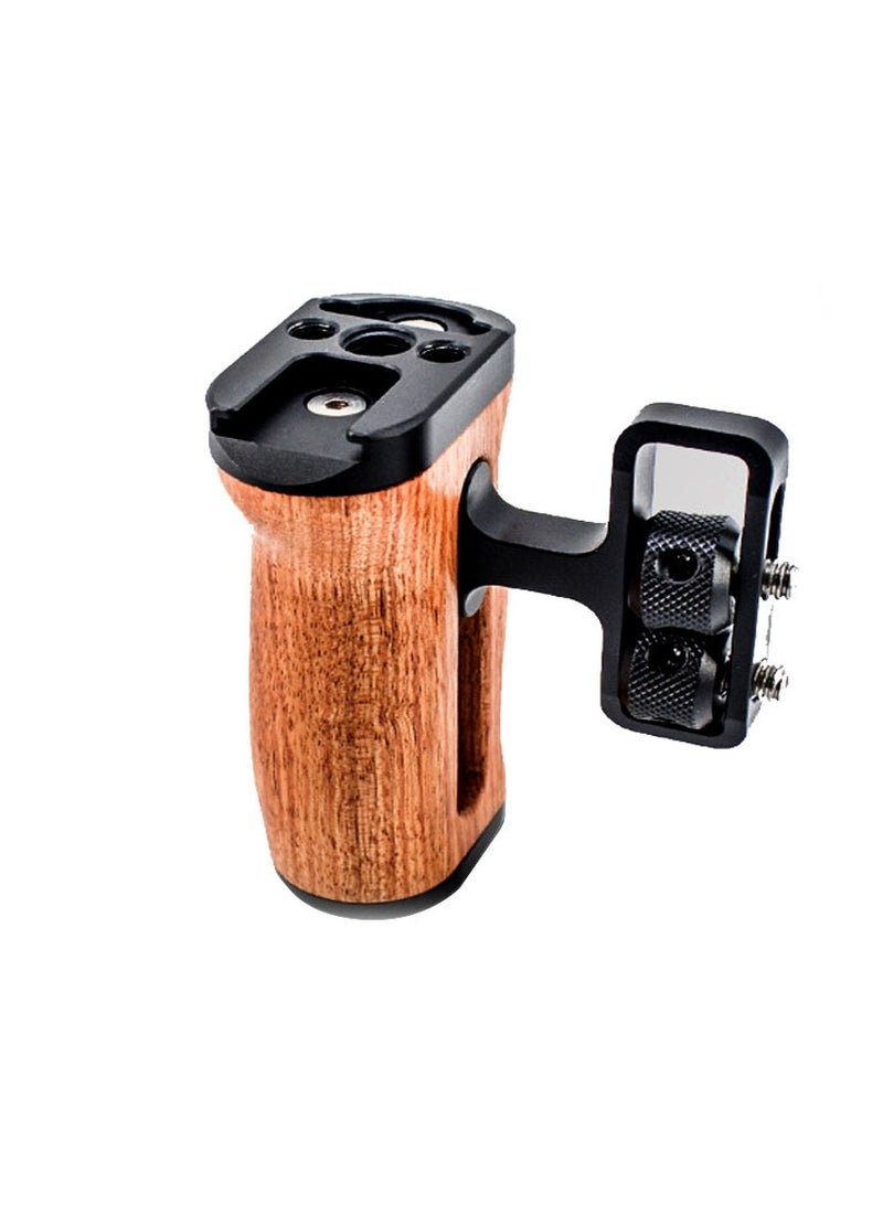 AROAQ Camera Rabbit Cage Universal Wooden Side Handle Multifunctional Carrying Handle Photography Rabbit Cage expansion accessories - Image 1
