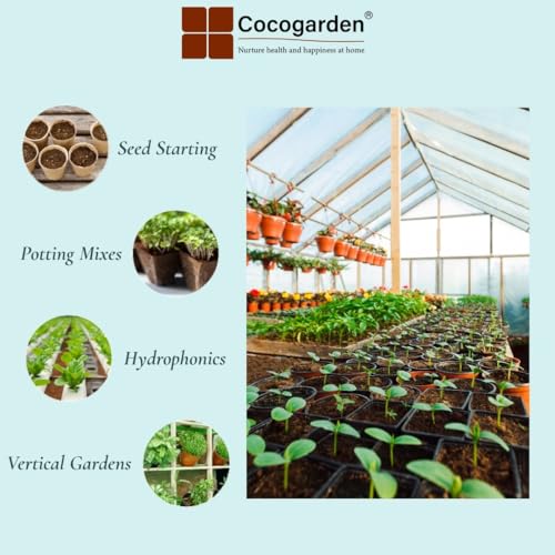 Cocogarden Cocopeat for Plants (Pack of 4)- Home Garden, Kitchen, Terrace Gardening, Hydroponics, Indoor and Outdoor Plants - Image 4