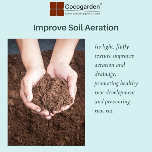 Cocogarden Cocopeat for Plants (Pack of 4)- Home Garden, Kitchen, Terrace Gardening, Hydroponics, Indoor and Outdoor Plants - Image 5