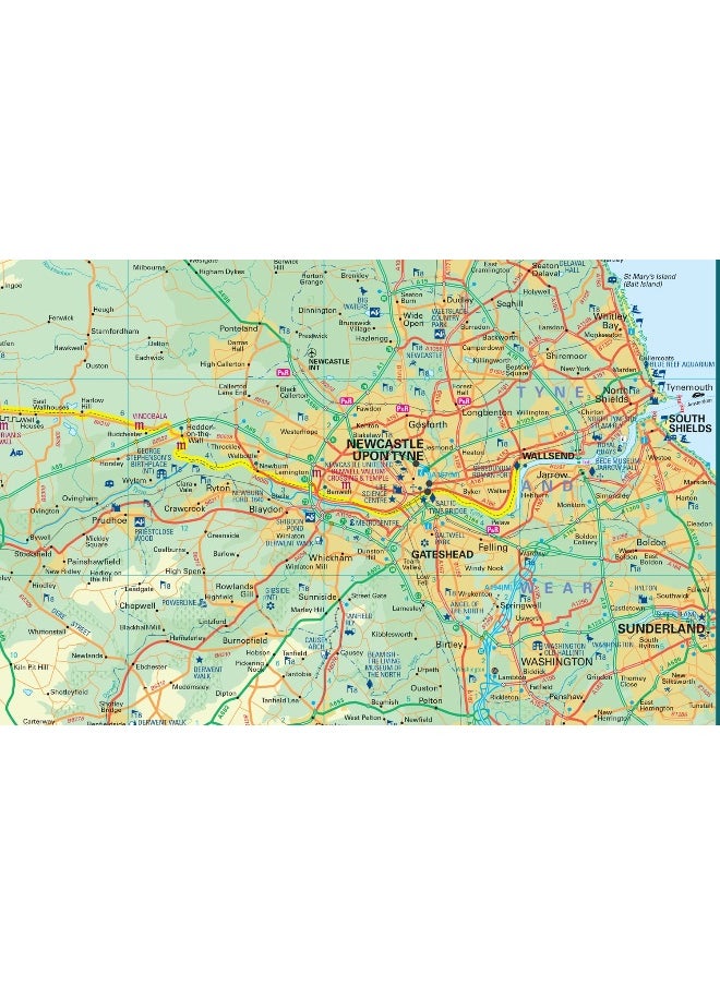 null - Hadrian’s Wall Path National Trail Planning Map - Image 1