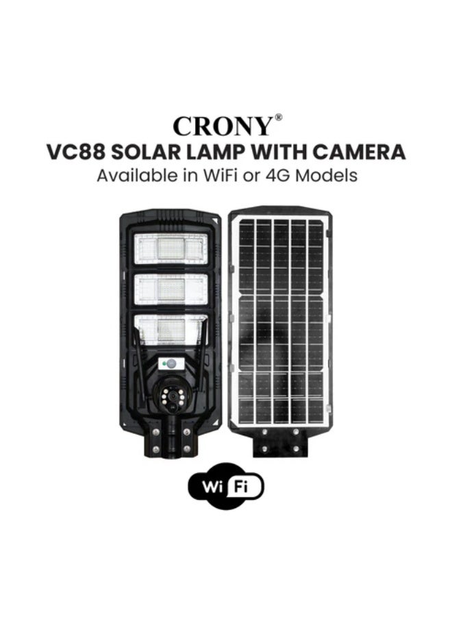 CRONY VC88 4MP 1080P Solar Camera 4G/Wi-Fi Connectivity PTZ Function IR Night Vision Humanoid Tracking - Image 1