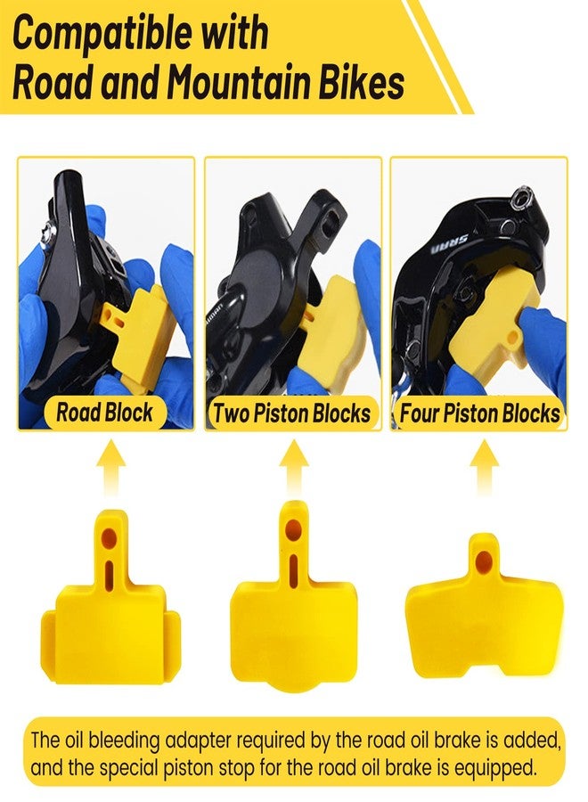 CHUMXINY Brake Bleed Kit for Shimano,TEKTRO, MAGURA Range of Hydraulic Disc Brakes, Including High Performance Mineral Brake Fluid (120ml). - Image 3