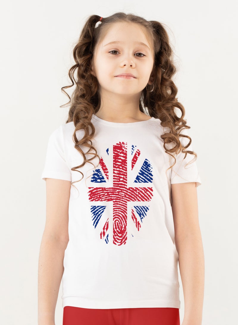 Fashion World Cotton T-shirt Printed with High-quality United Kingdom  - Image 1