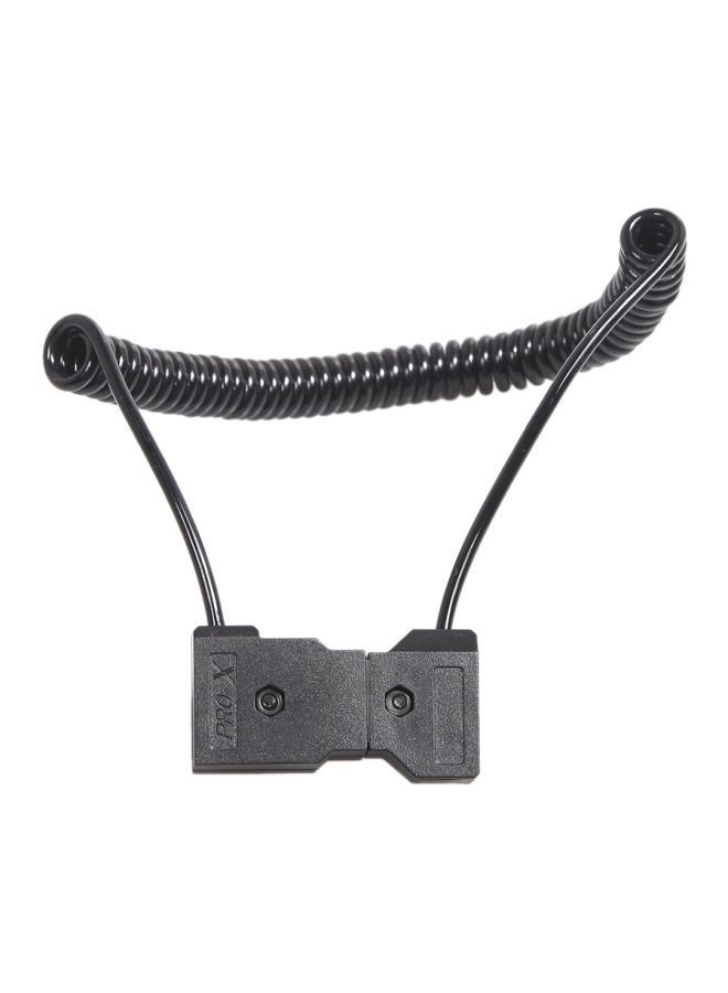 NIBEMINENT 2 Pin D-TAP Male To Female Extension Adapter Cable Black - Image 4