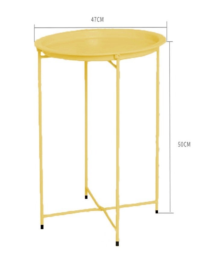 fashionhome Iron Art Coffee Round Living Room Creative Table 47 x 50 cm - Image 5