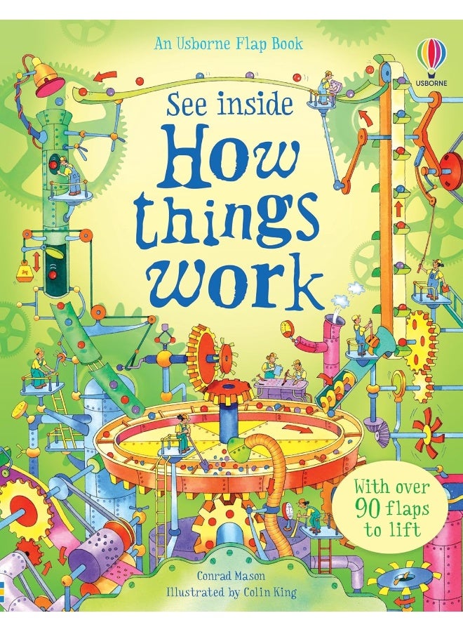 Usborne See Inside How Things Work  - Image 4