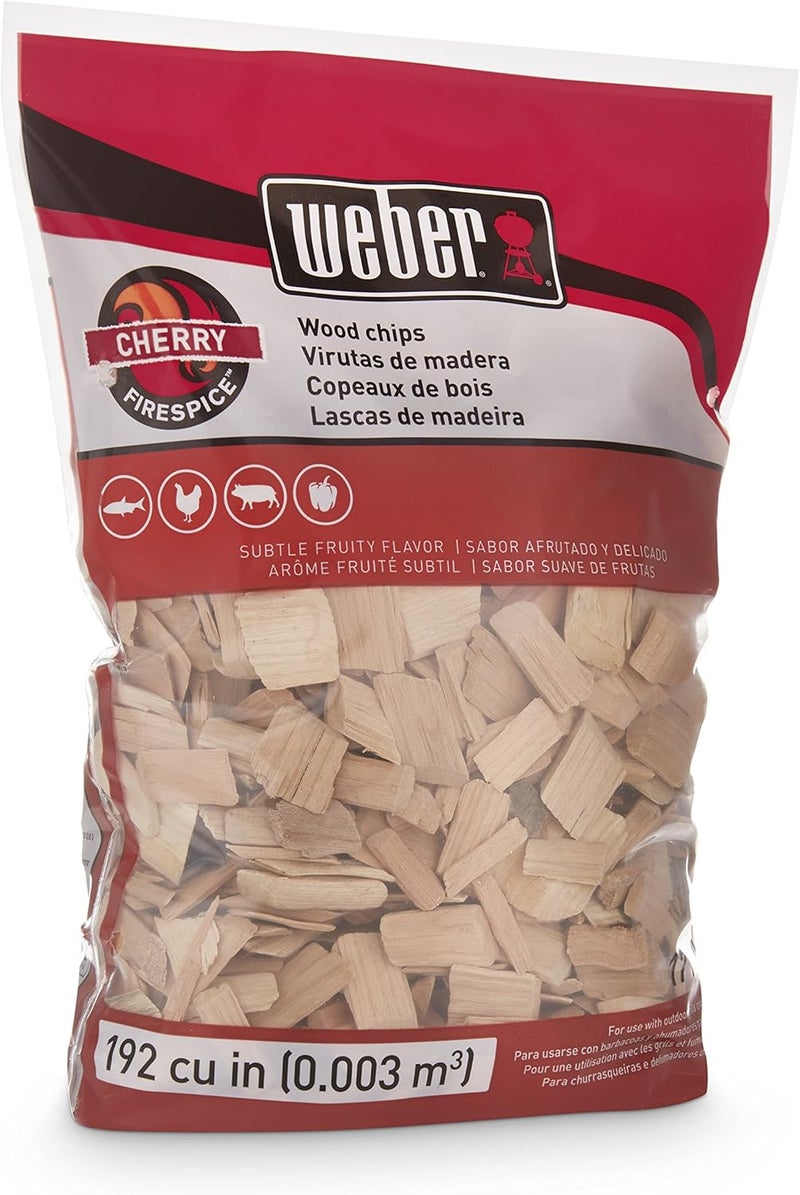 Weber Cherry Wood Chips, 2 lb - Image 4