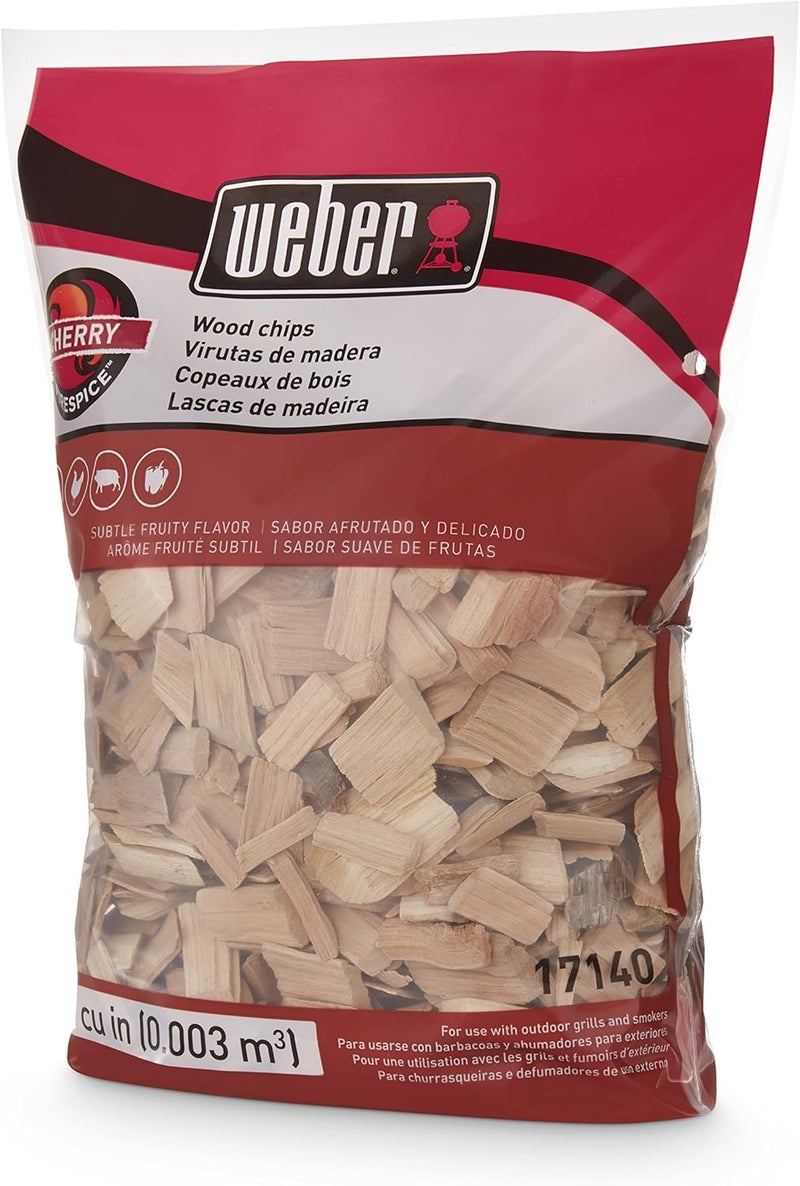 Weber Cherry Wood Chips, 2 lb - Image 3