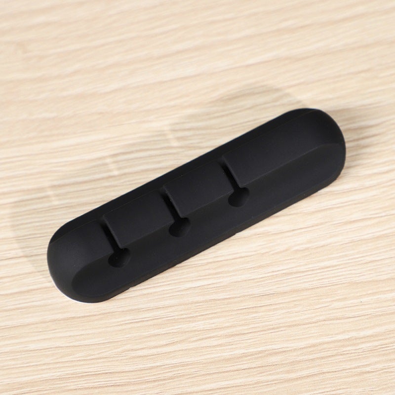 Desktop Cable Organizer Data Line Sorting And Fixing Buckle Charging Cable Holder Winder Earphone Cable Hub - Image 5