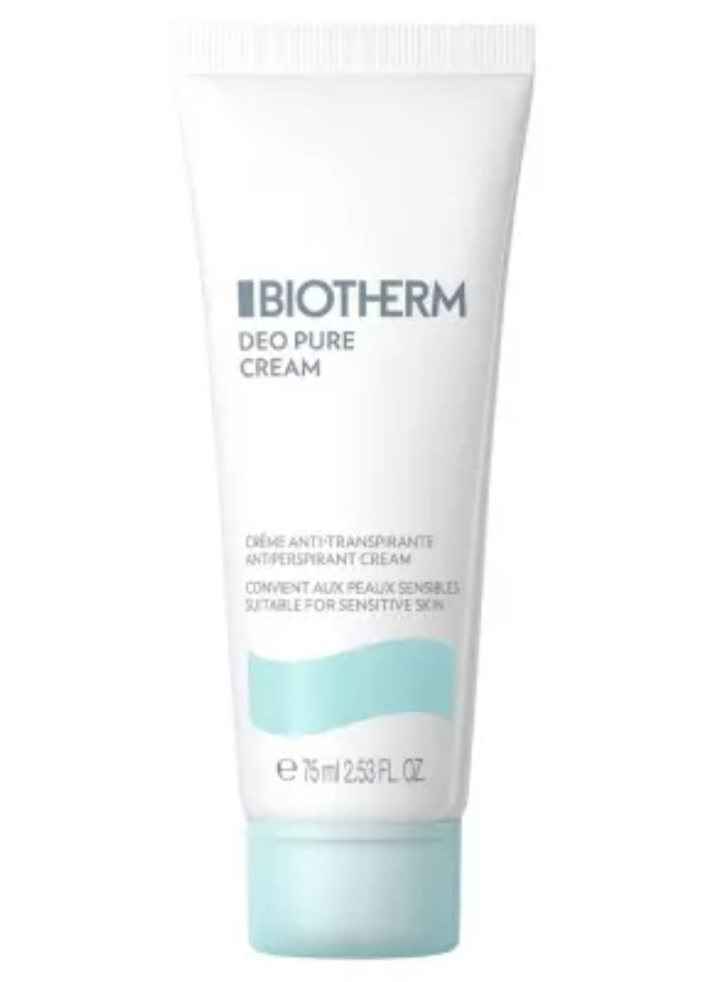 Deo Pure Antiperspirant Cream 75ml