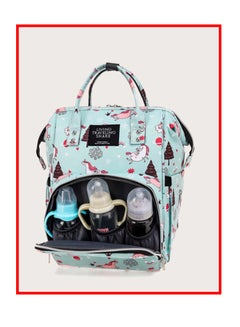 Sunshine Baby Multifunctional Waterproof Baby Diaper Bag Backpack Baby Care Backpack Travel Supplies For Mom (Green)  - Image 5