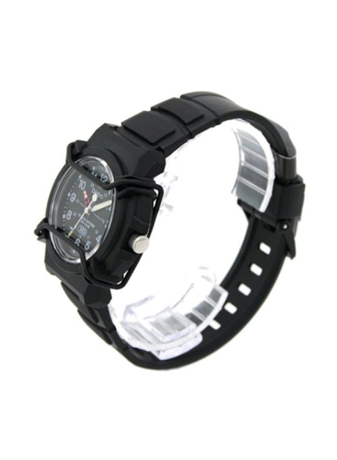 كاسيو ساعة يد شبابية بعقارب طراز HDA-600B-7BVDF مقاس 45 مم - لون أسود رجال - Image 2