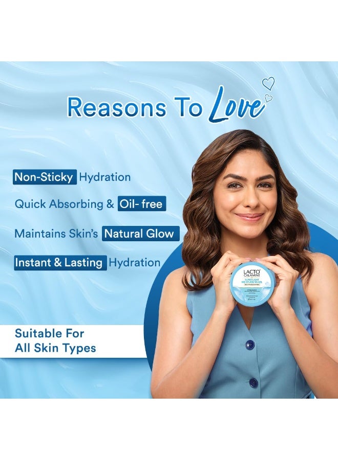 Lacto Calamine Super Light Moisturizer | 150g x 2 | Moisturizer for Face Oily Skin Solution with 2% Niacinamide | Face Moisturiser with 3X Instant Hydration | Hydration without the Oily Skin Feel - Image 5