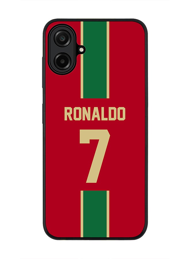 Stylizedd For Samsung Galaxy A07 4G Case,Slim fit Camera Protection, Shockproof Thin Phone cover  - Football - Portugal,  Ronaldo
